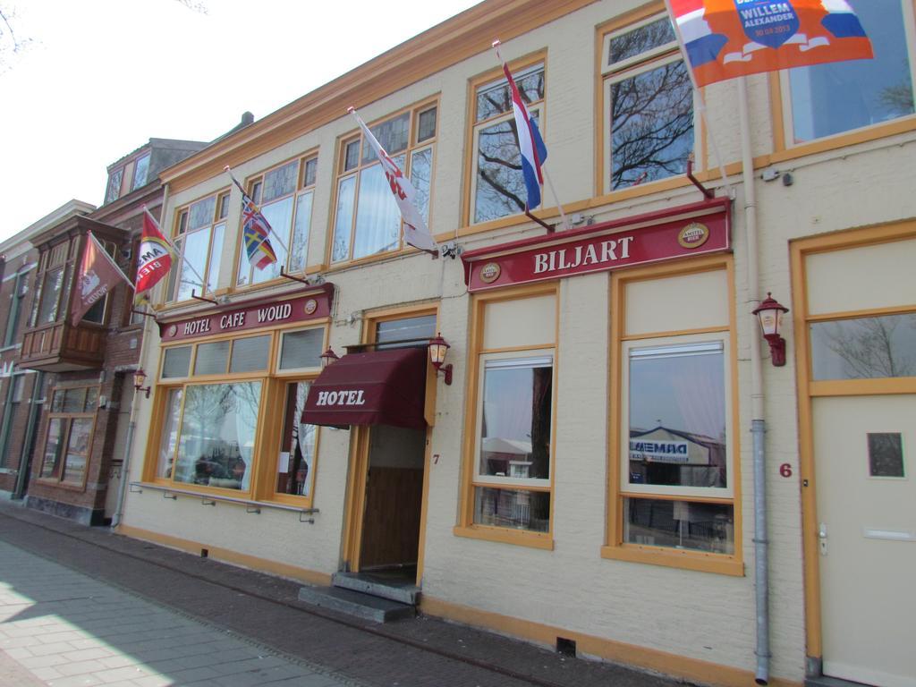 Hotel Cafe Woud Den Helder Exteriör bild