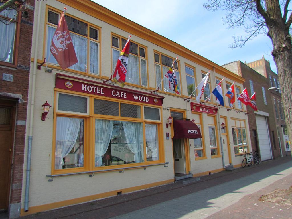 Hotel Cafe Woud Den Helder Exteriör bild